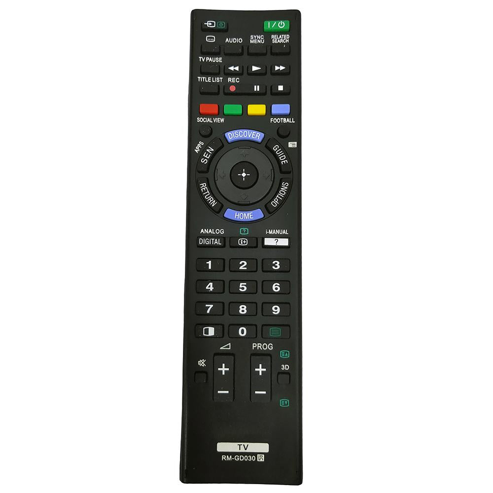 RMGD030 RM-GD030 RM-GD031 RM-GD032 Remote Replacement For Sony TV