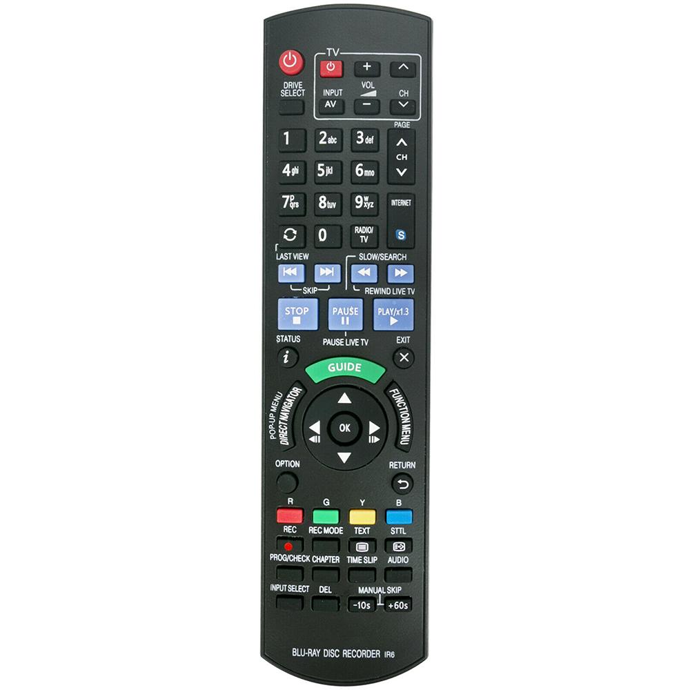 N2QAYB000755 Remote Replacement for Panasonic DMR-BWT800GL DMR-XW380 DMR-BWT835