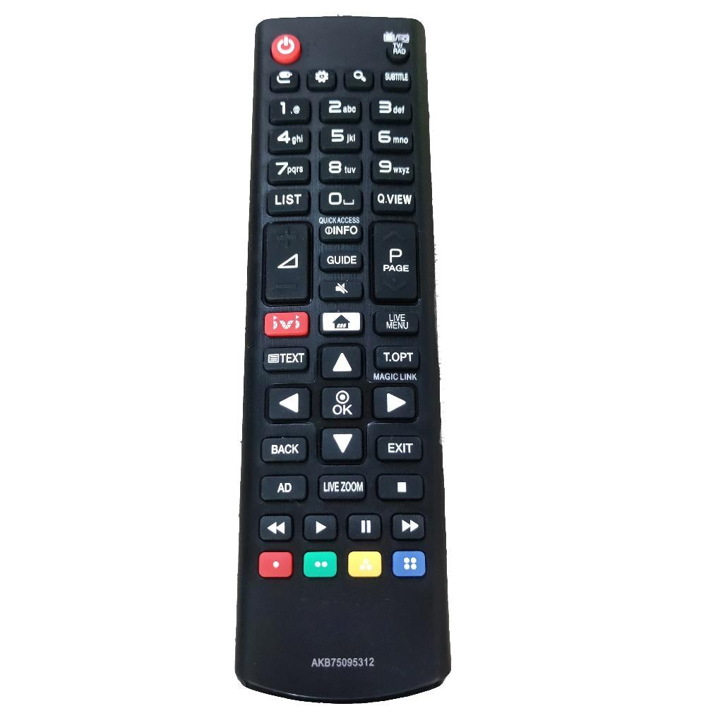 AKB75095312 Remote Control Replacement for LG LCD LED TV with IVI 2017