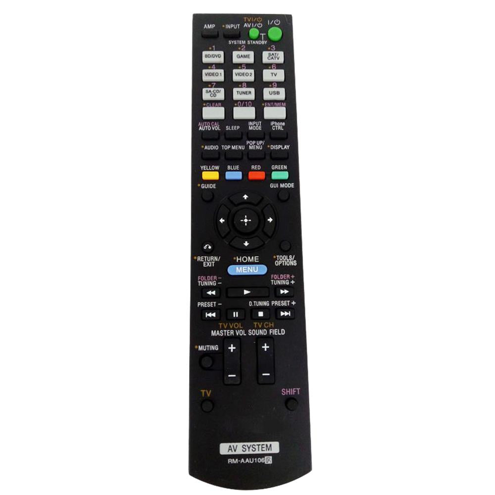 RM-AAU106 Remote Replacement For Sony AV SYSTEM Multi AV Receiver Amplifier