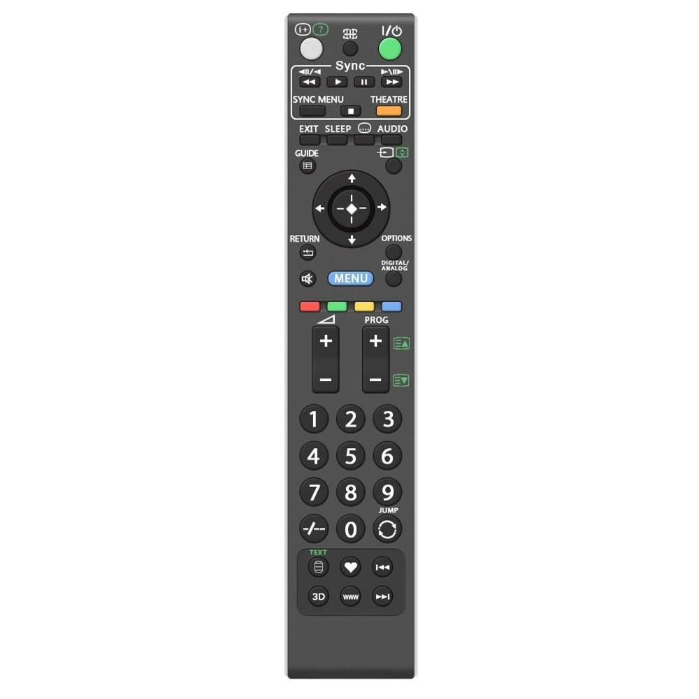 RM-YD065 RM-YD005 RM-YD018 Remote Replacement for Sony TV HDTV 3D LCD LED