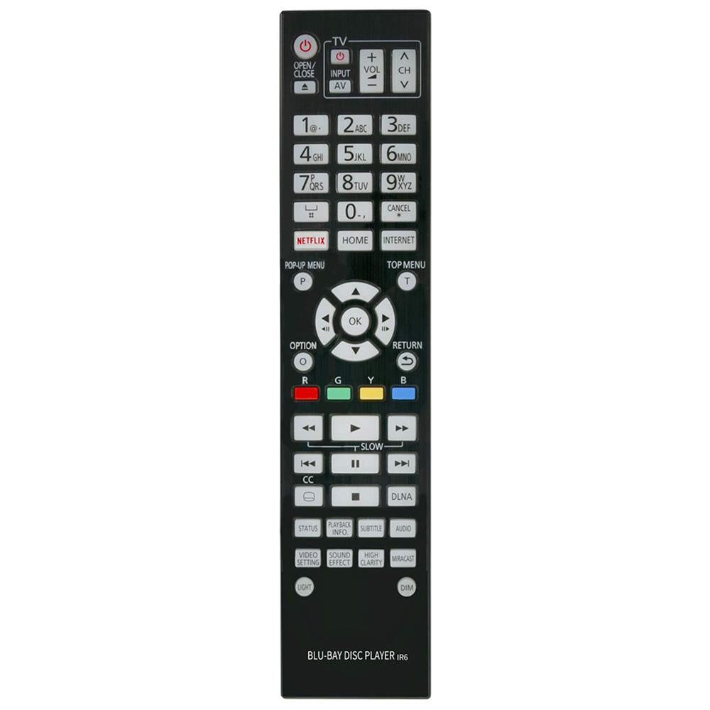 N2QAYA000131 Remote Replacement for Panasonic Blu-ray Disc Player