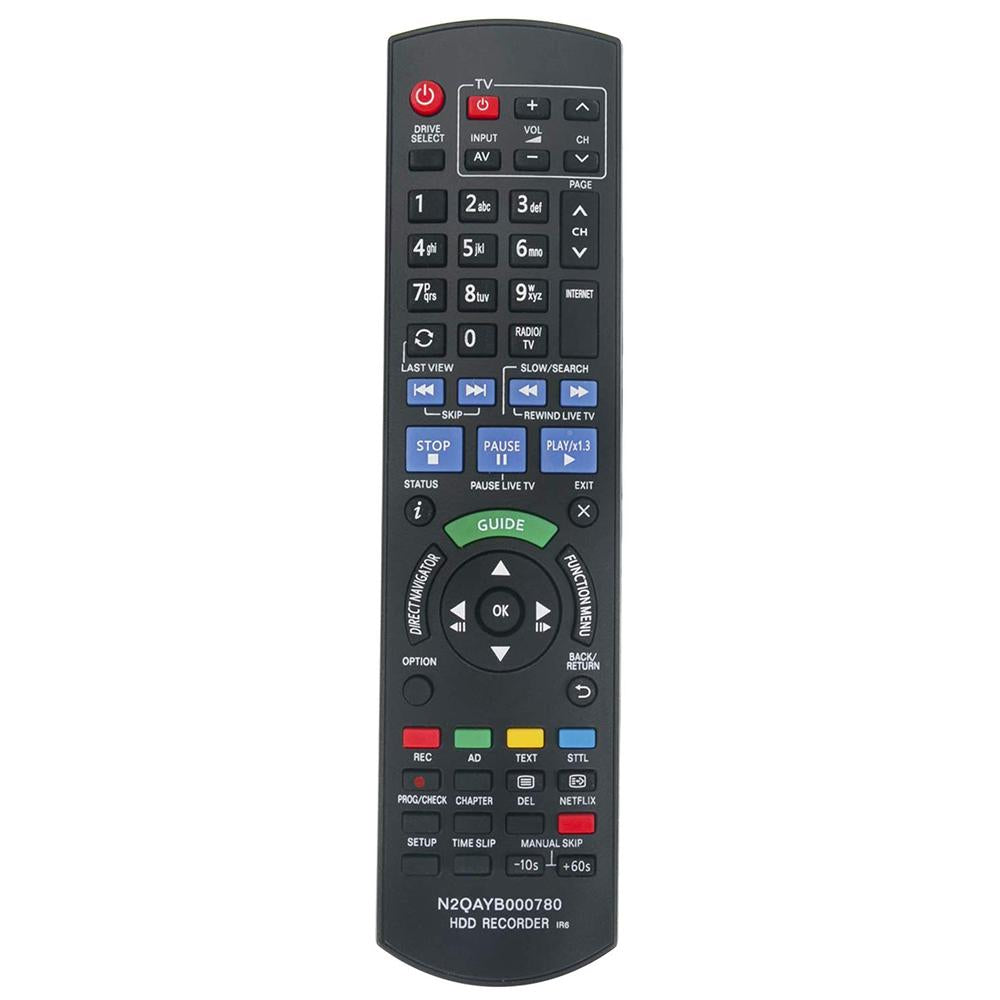 N2QAYB000780 Replacement Remote Control for Panasonic HDD Recorder