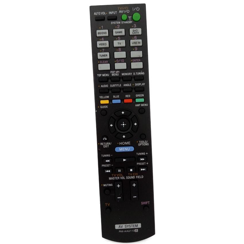 RM-AAU113 Remote Replacement For Sony AV System RM-AAU072 STR-DH830