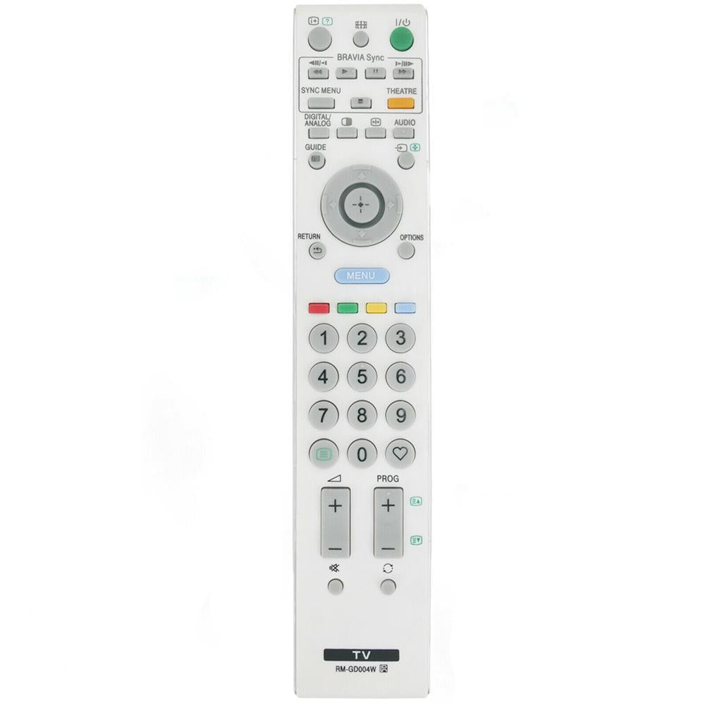 RM-GD004W TV Remote Replacement for Sony KDL-37S4000 KDL-40S4000 KDL-32V4000