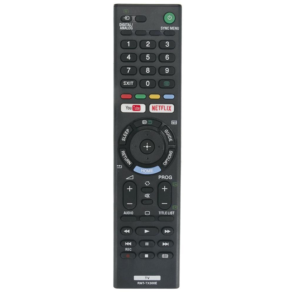 RMT-TX300E Remote Replacement for Sony YouTube Netflix KD-43X7000E KD-49X7000E